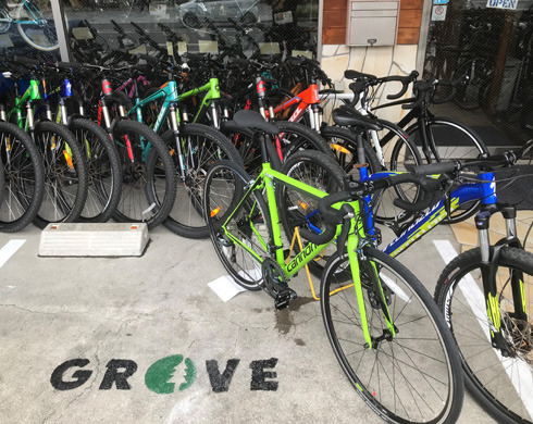Sports Bike Specialty Shop GROVE Kamakura Rental ROAD & MTB